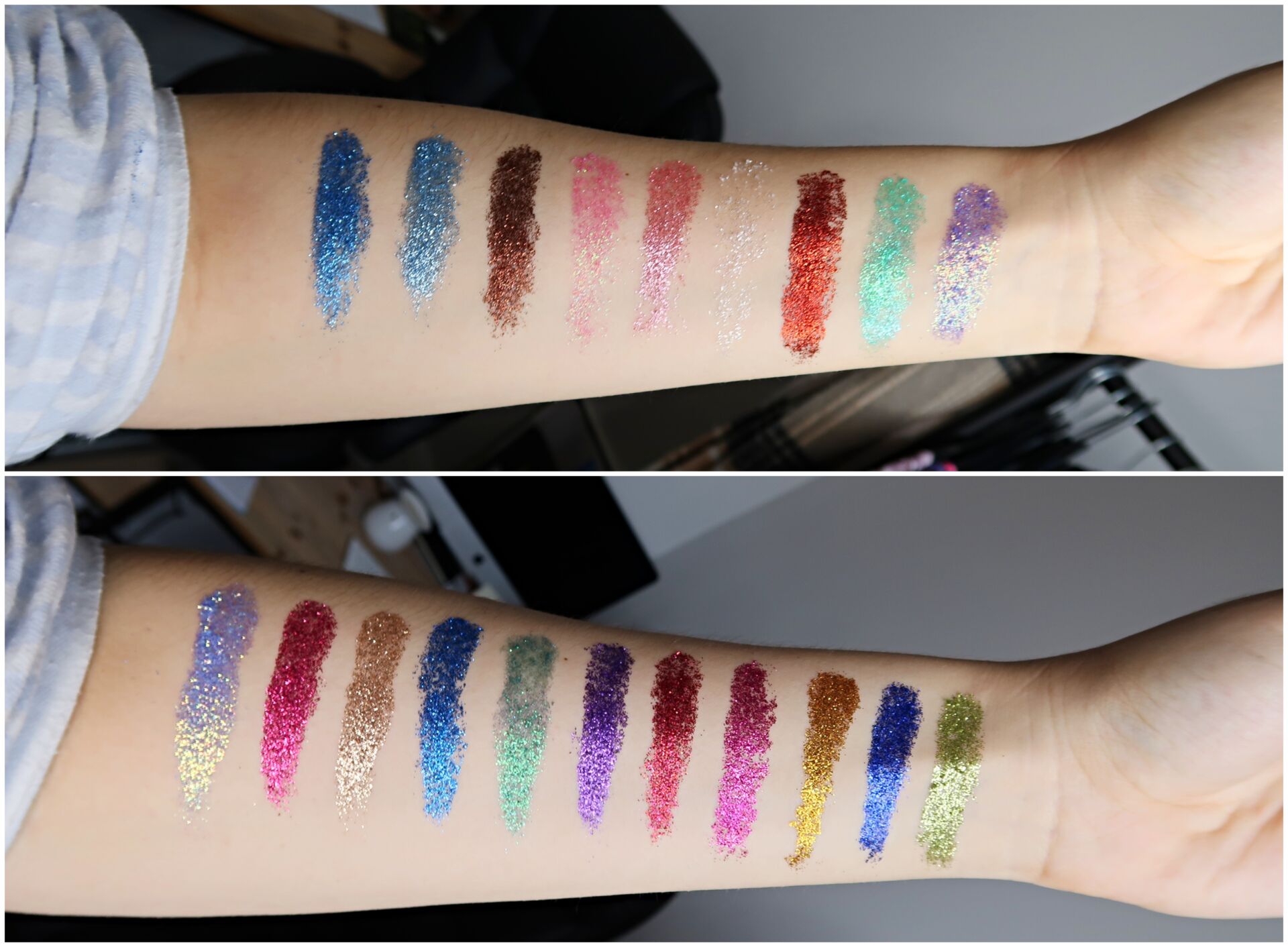 Swatches Jolie Beauty Palette