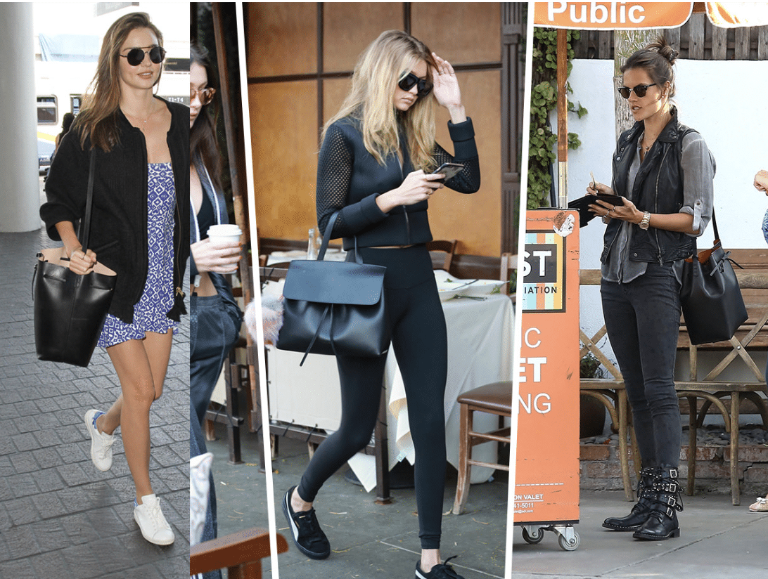 Miranda Kerr, Gigi Hadid, and Alessandra Ambriosio